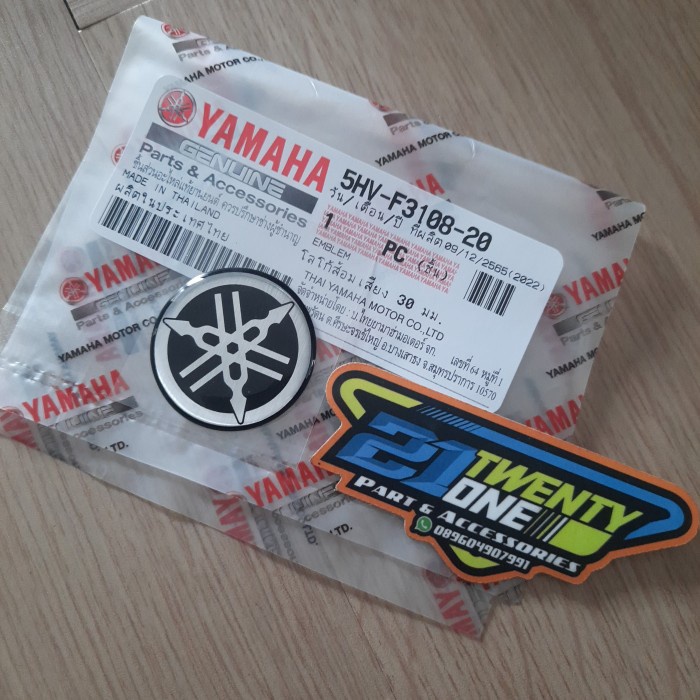 emblem tameng logo yamaha mio lama sporty smile original thailand