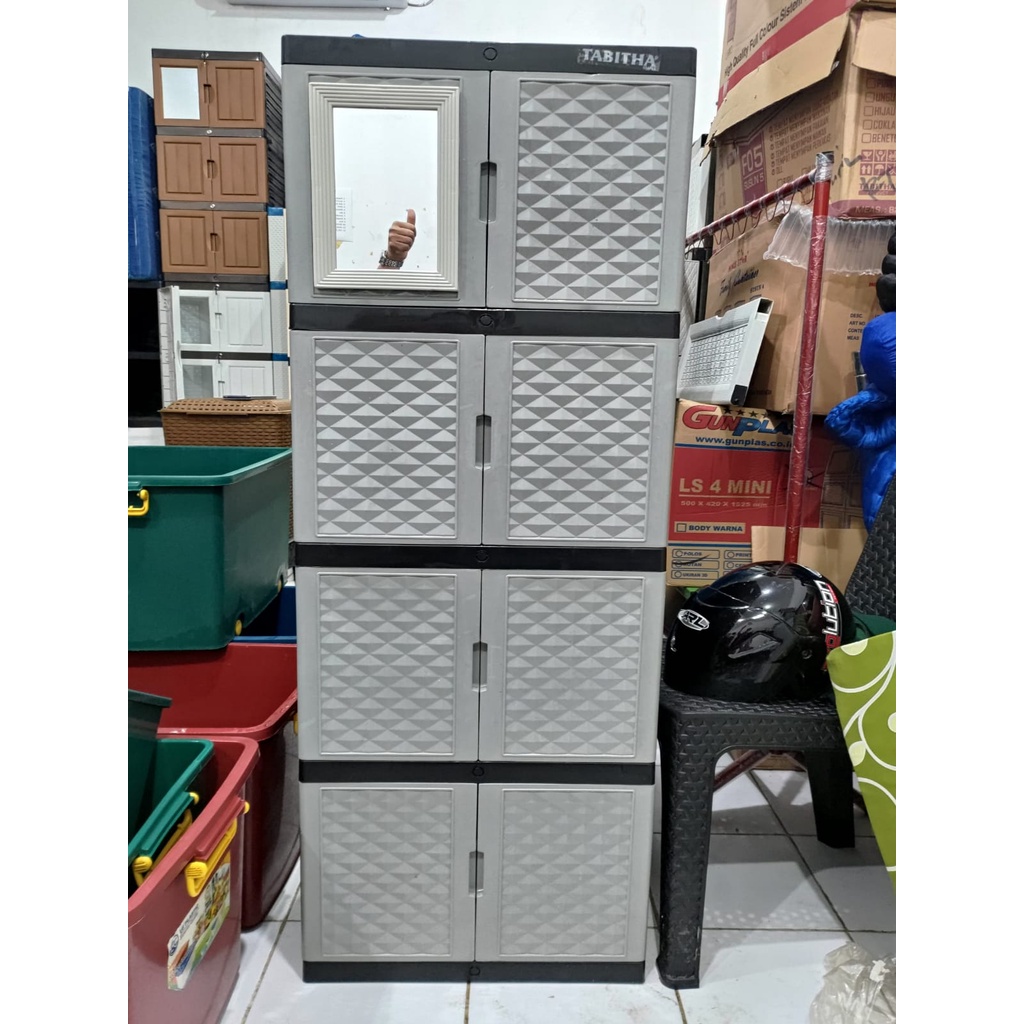 Unik Lemari Plastik / Laci Lemari Plastik Tabitha Diamon Non Kunci