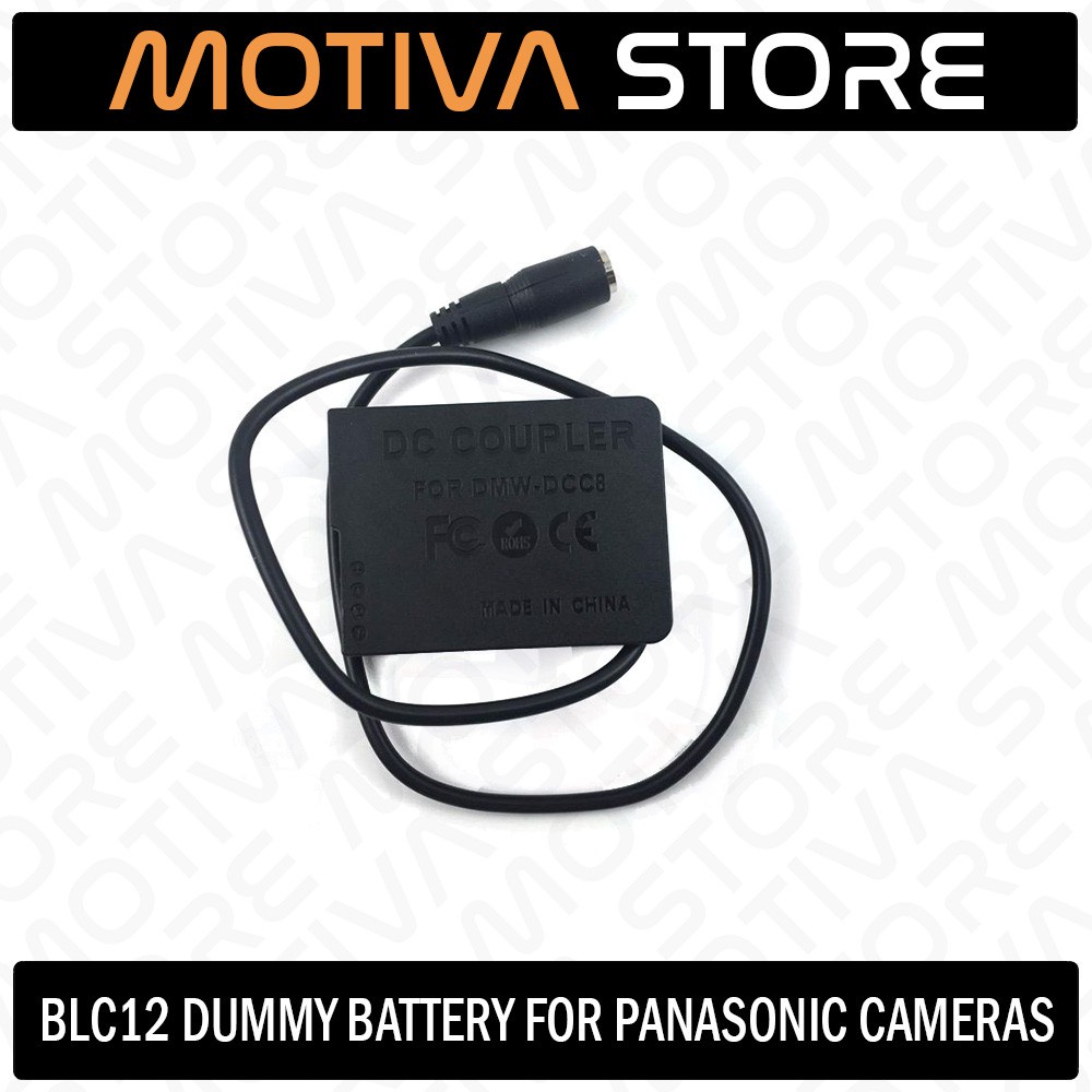 Terbaru Blc12 Dummy Battery For Panasonic Lumix G7 G85 G80 Fz1000 Fz2500 Dcc8