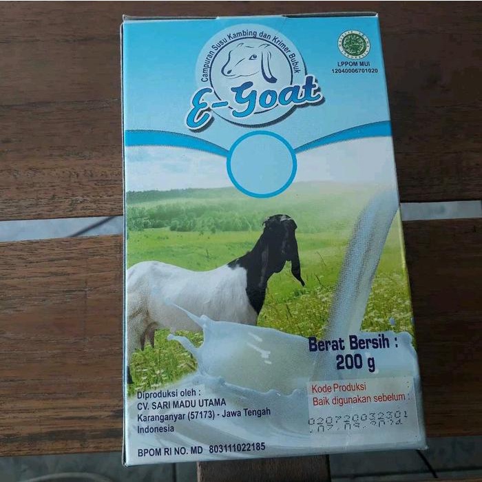 

terbaru !!! susu kambing etawa egoat (paket isi 5 kotak) bubuk ready