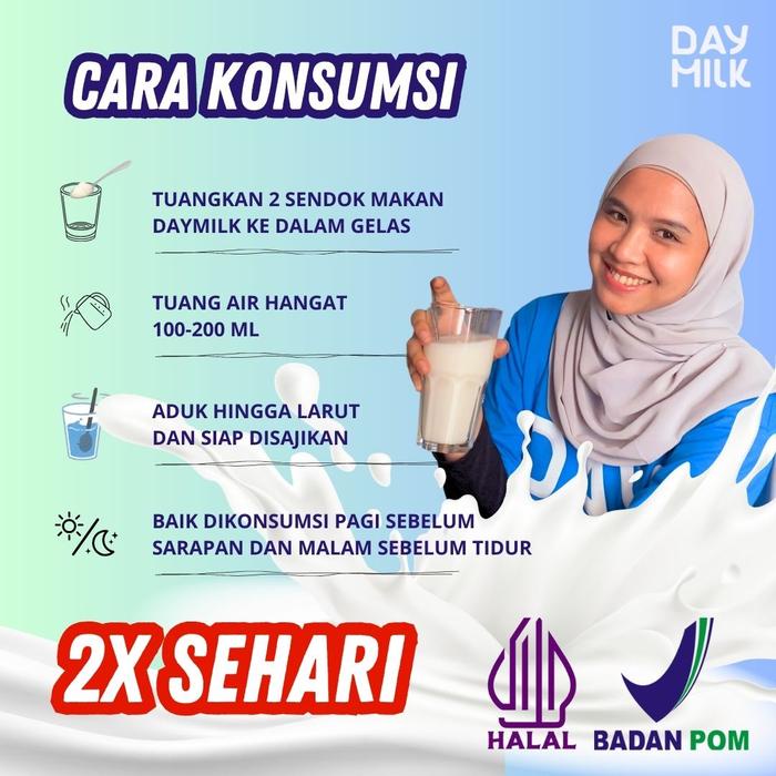 

terbaru !!! daymilk 3 box varian rasa - susu bubuk kambing etawa - paket hemat ready