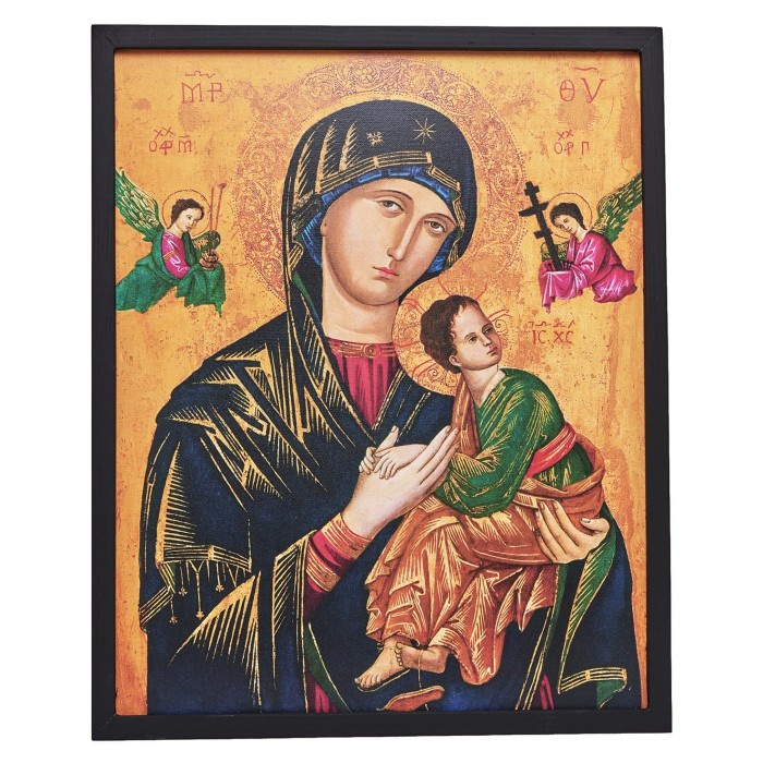 

Ready Gambar Kanvas Maria Bunda Penolong Abadi 40 X50 Cm Frame Toko Rohani