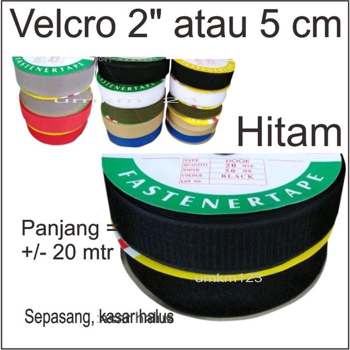 Perekat Velcro Magic Tape Perekat Set (Sepasang Kasar Halus) Perekat Velcro Magic Tape Perekat