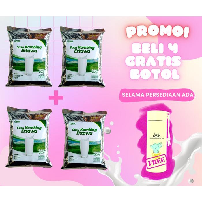 

SUSU KAMBING ETAWA UNTUK TULANG SENDI MINUMAN DAIRY MILK BAHAN TERBARU