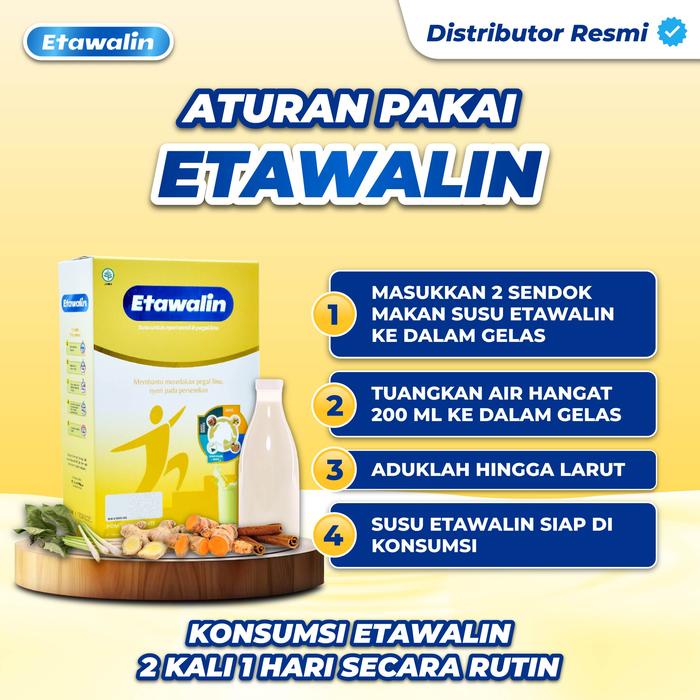 

Etawalin Original Paket 5 Box Akun Resmi Susu Kambing Etawa Bubuk Bantu Masalah Asam Urat Nyeri