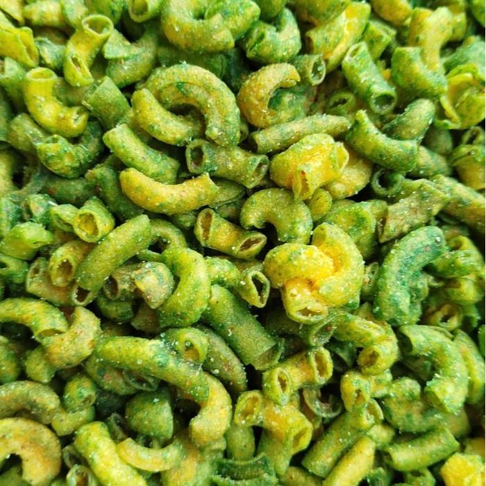 

Makaroni 1 Kg Dua Rasa Pedas Jeruk Nipis & Original Daun Jeruk - Food, Snacks
