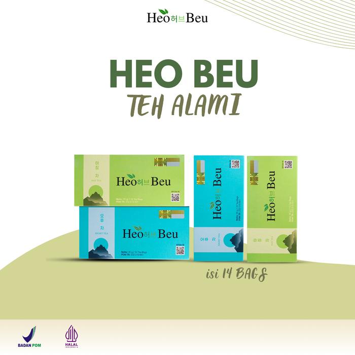 

Heo Beu Minuman Teh Tanpa Gula Teh Hijau Isi 14 Kantong Teh Hijau Bahan Herbal Alami