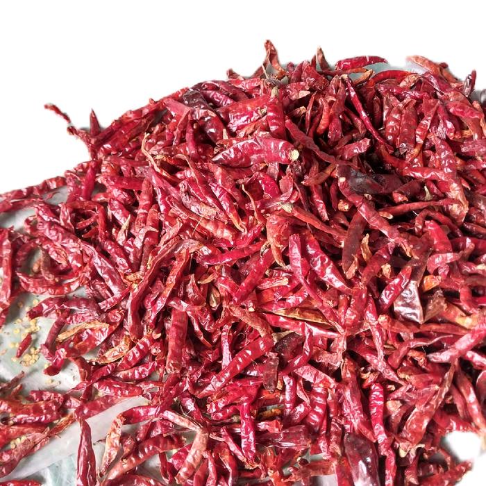 

Cabe Teja Merah Kering 1Kg Teja Rawit Merah Pedas Nampol Food