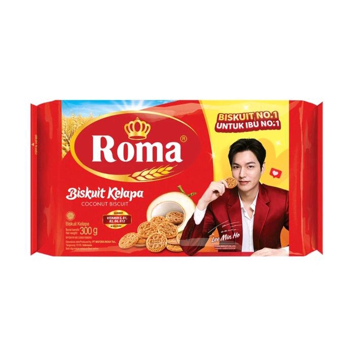 

Roma kelapa Biskuit & Kelapa Cream Paket 4 pcs biskuit