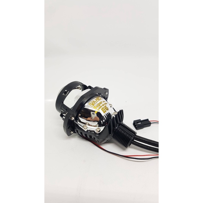 Terpopuler Mini Biled Sniper 1.8 Inch E6 Projector Projie Led Bi Led Bi-Led Vahid