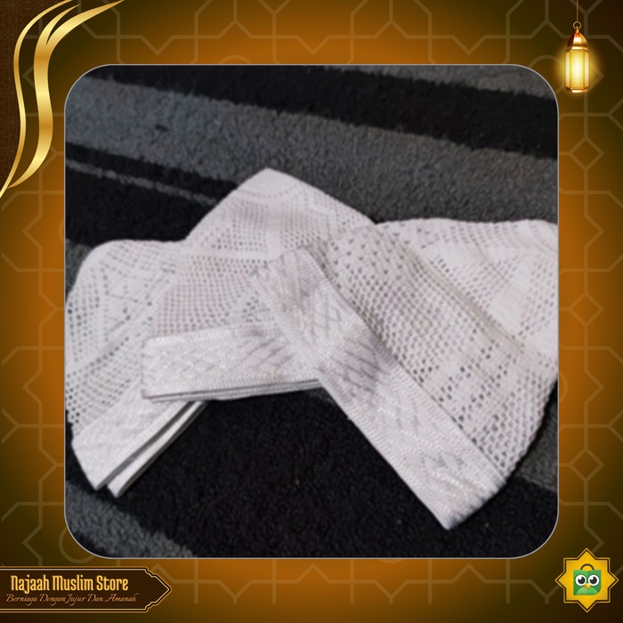 Peci Rajut Impor Saudi (Madinah)