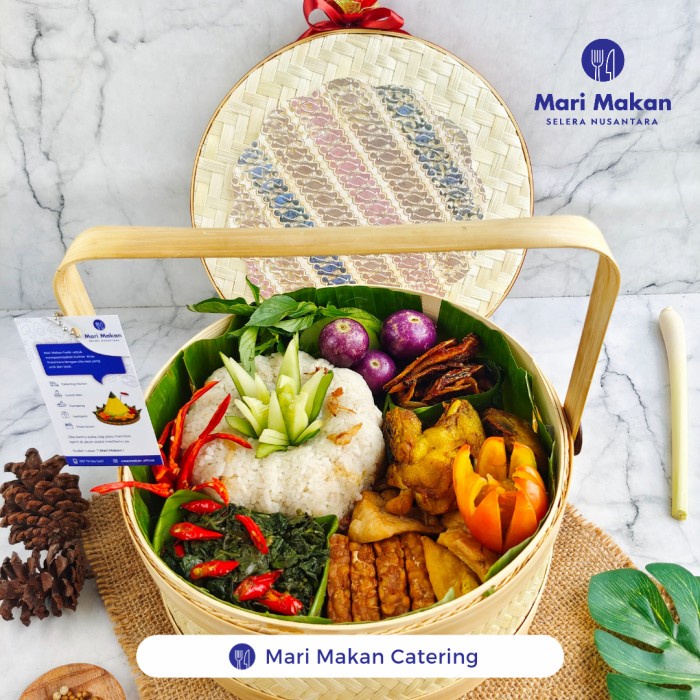Rantang Bambu Nasi Liwet Untuk Hampers