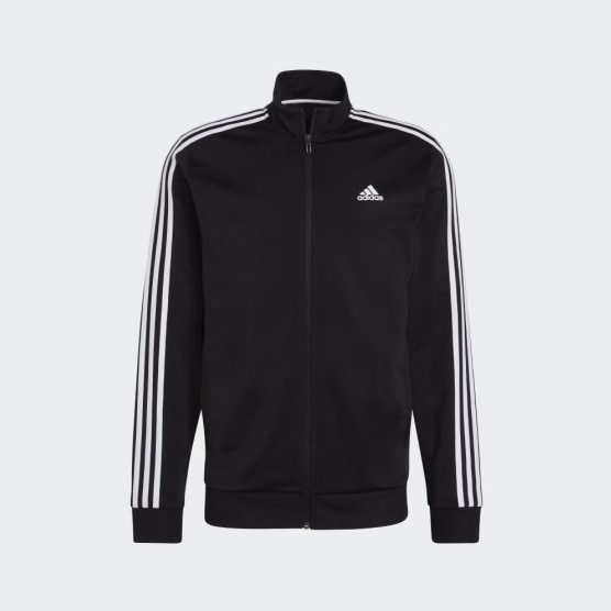 Jaket Lari Pria Adidas Essentials Warm Up 3 Stripes Track Top - H46099