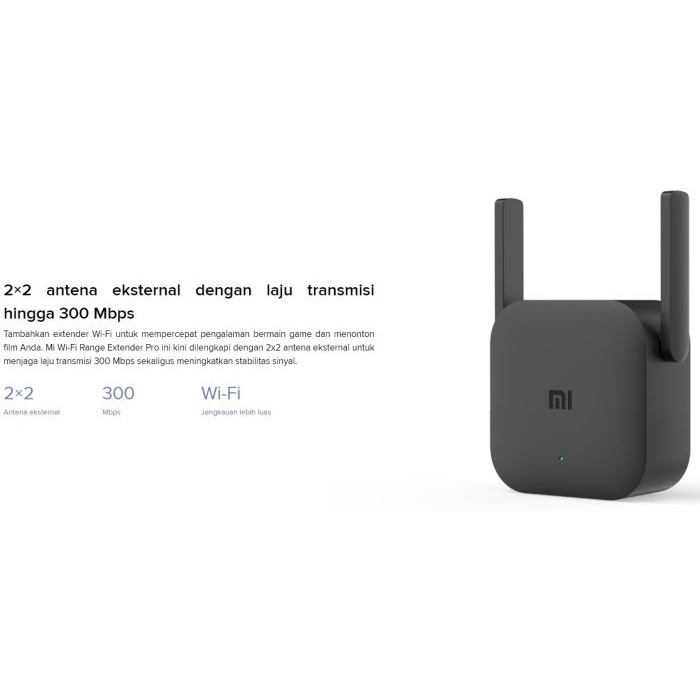 Best Seller Xiaomi Mi Wifi Range Extender Pro V2 Repeater Amplifier Garansi 1Tahun