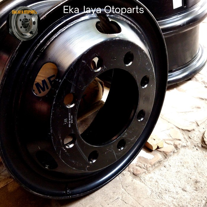 Paling Berkualitas Velg Truk Mitsubishi Fuso, Hino R20 (Lobang 8)