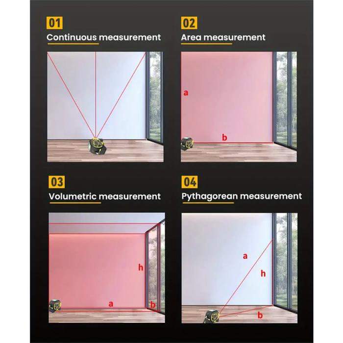 

Promo Terbatas 1Pcs Laser Meteran 3 Dekat Dengan 1 Meteran Digital Dengan Presisi Tinggi Meteran