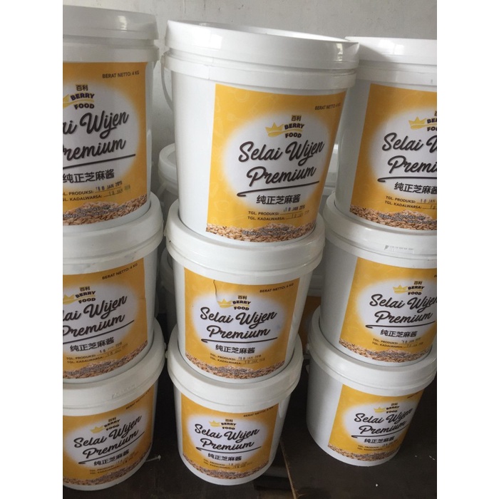 

Selai Wijen Premium Kiloan 4kg