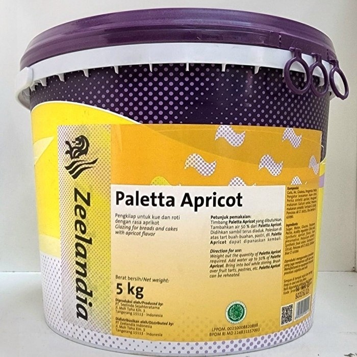 

Zeelandia Selai Apricot Paletta 5 kg