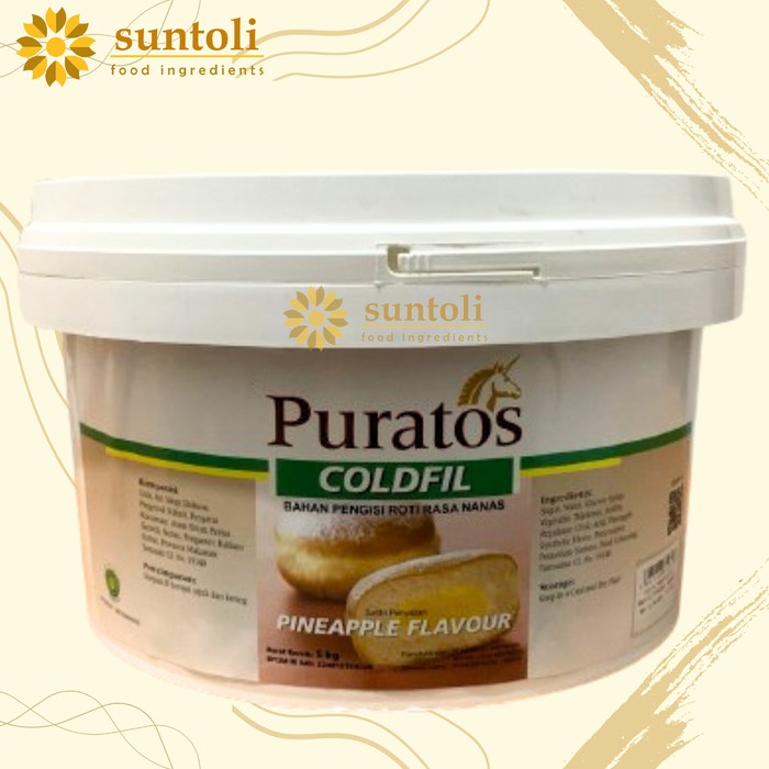 

PURATOS COLDFIL PINEAPPLE / Selai Nanas Siap Pakai - 5 kg