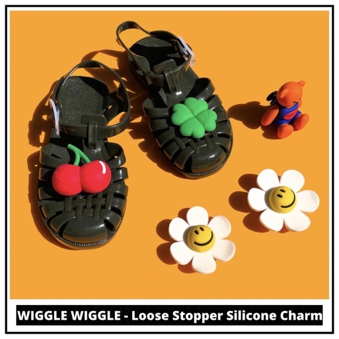 

Terlaris WIGGLE WIGGLE - Loose Stopper Silicon Charm jibbitz SALE