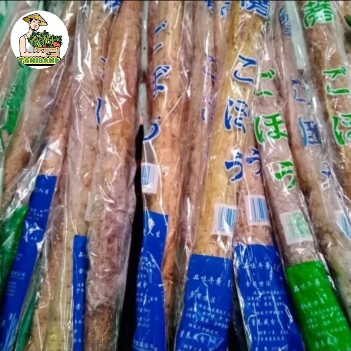 

Burdock Root Gobo 1kg - Gobo Stick - Ketela Jepang - per KG
