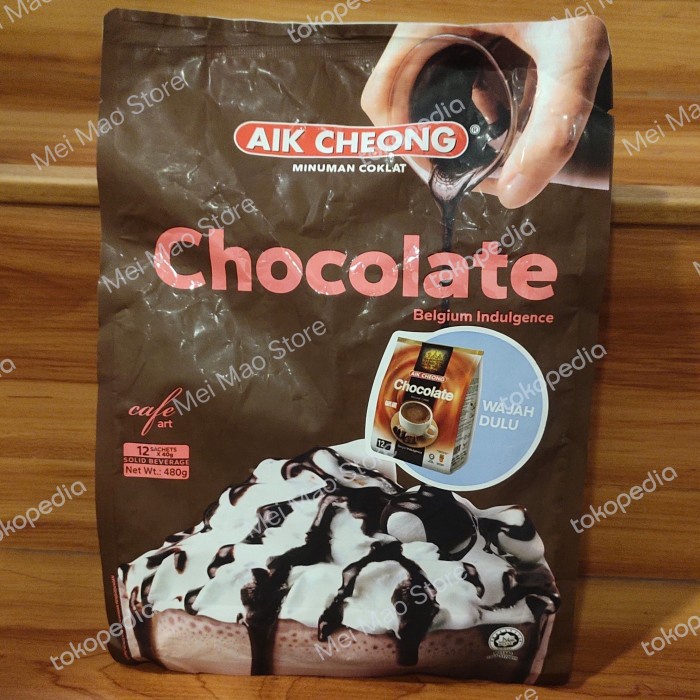 

Cokelat Aik Cheong Impor Malaysia Berat 480g Isi 12 Sachet - Food