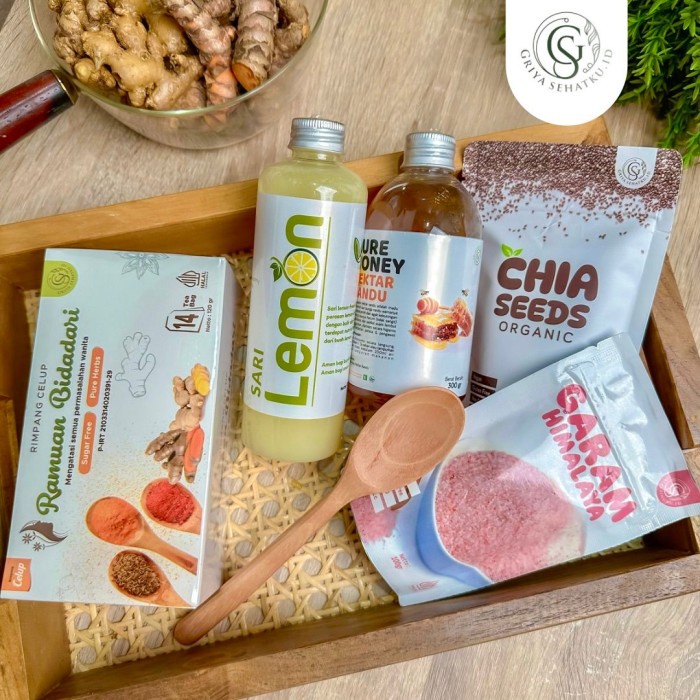 

Paket Hemat Sehat JSR Paket Detoks, madu 300gr, Ramuan Bidadari