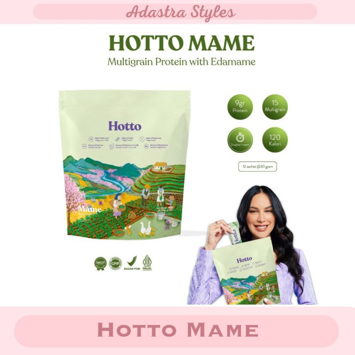 

Hotto Mame Hijau Multigrain Protein with Edamame