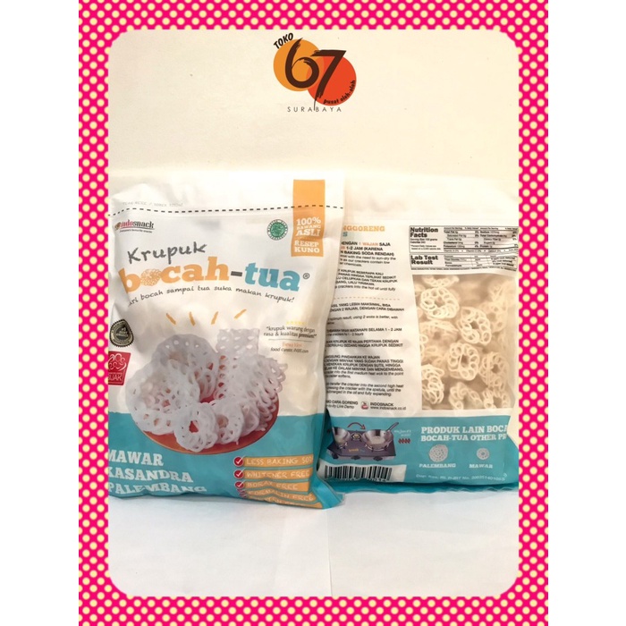 

Krupuk Bocah Tua Mawar Original
