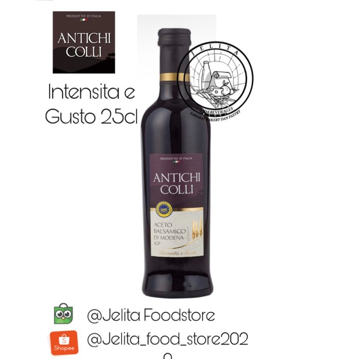 

Antichi Colli Balsamic Vinegar of Modena PGI Intensita e Gusto 25cl