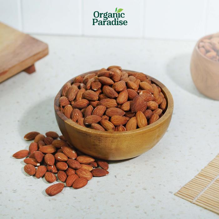 

SALE !!! ROASTED ALMOND 500 GRAM / KACANG ALMOND PANGGANG 500 GRAM ORGANIC PARADISE READYY