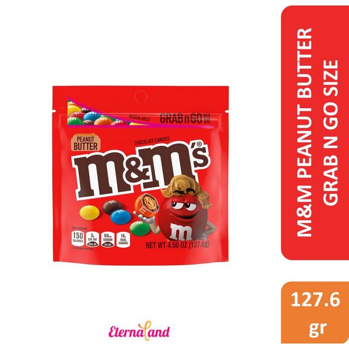 

SALE !!! M&M CHOCOLATE CANDIES GRAB N GO SIZE - COKELAT IMPOR USA READYY