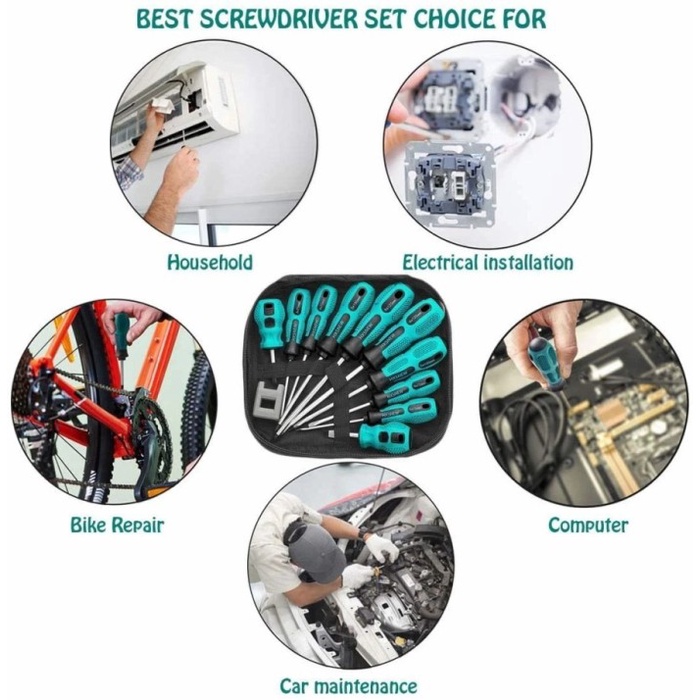 Screwdiver - Obeng Set Magnet / Obeng Set Reparasi / Mata Obeng Skrup