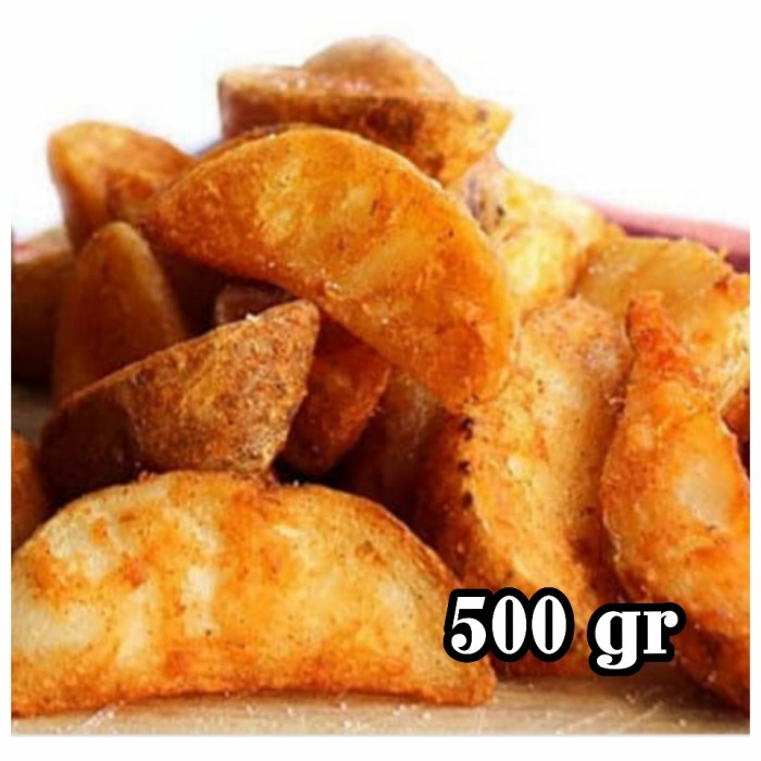 

Tersedia KENTANG WEDGES SEASONED IMPORT USA 500 gram