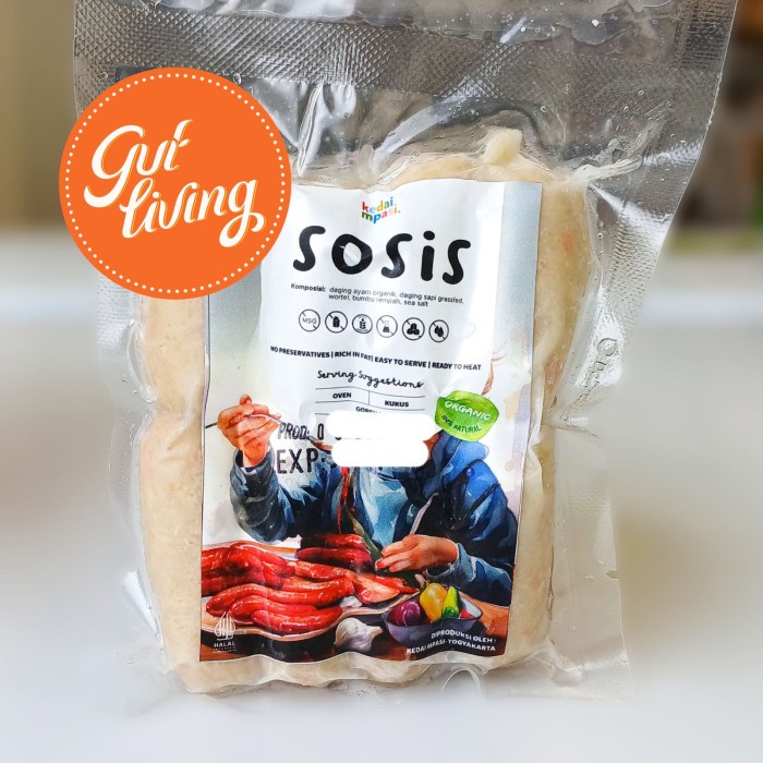 

SALE TERBARU SOSIS AYAM SAPI GLUTEN FREE LAUK KEDAI MPASI BALITA FINGER FOOD ANAK BAHAN ALAMI KAYA
