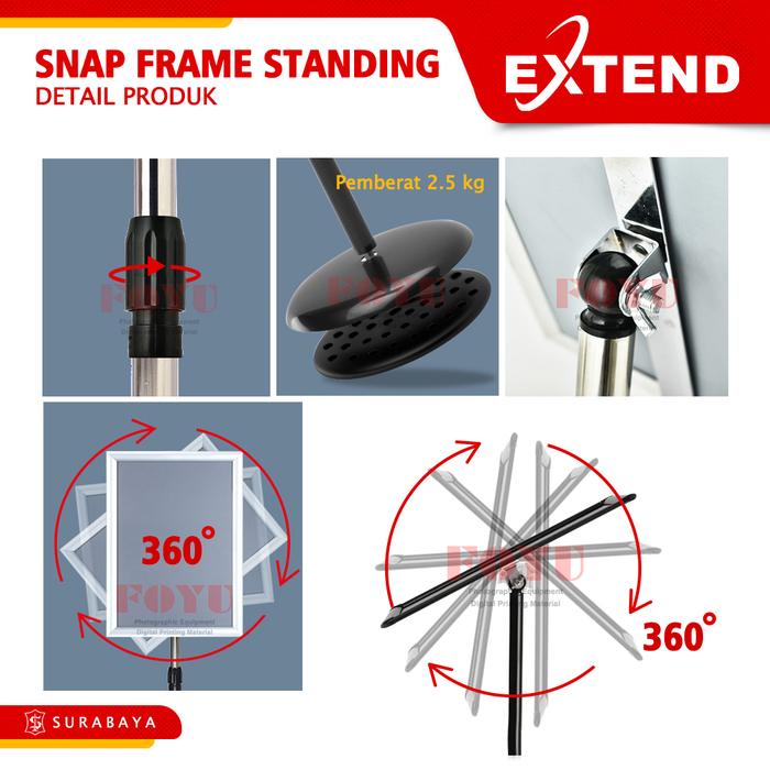 

SALE PROMO STAND DISPLAY BANNER POSTER SNAP FRAME COATING STEEL BLACK A3 A4 SIGN BOARD SINGLE SIDE