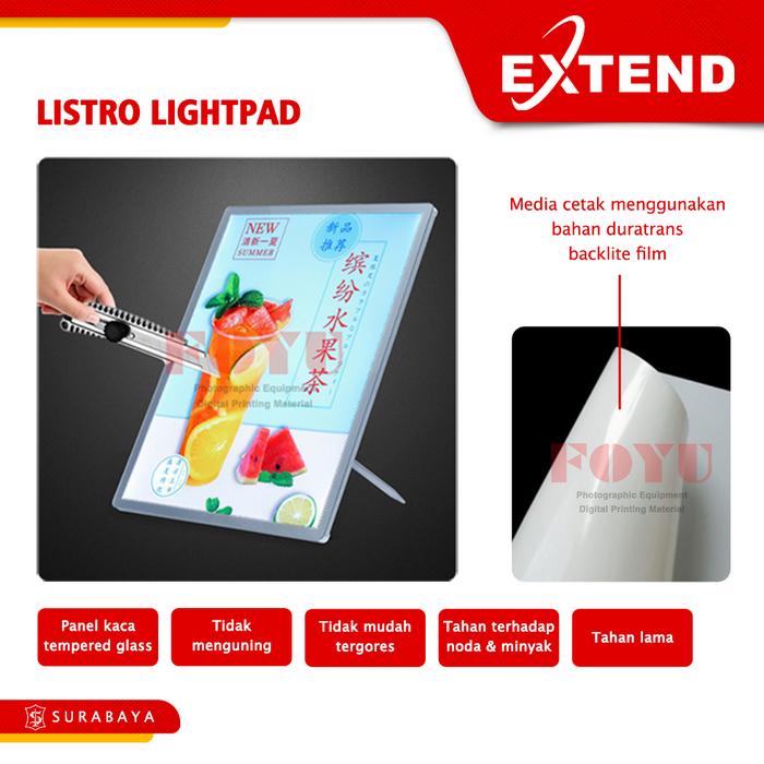 

SALE TERHOTT LISTRO LED MENU SLIM LIGHT PAD A0 A1 A2 NEON BOX DISPLAY SIGN BOARD CAFE WALL POSTER