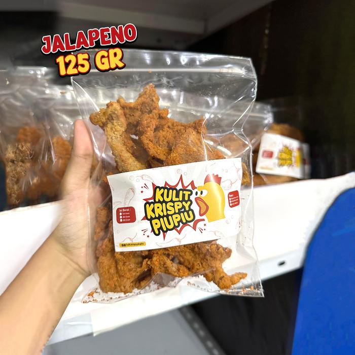 

SALE !!! [FREE EMAS RANDOM] PIUPIU - BUNDLING 2 KULIT AYAM CRISPY CEMILAN RASA PEDAS DAUN JERUK &
