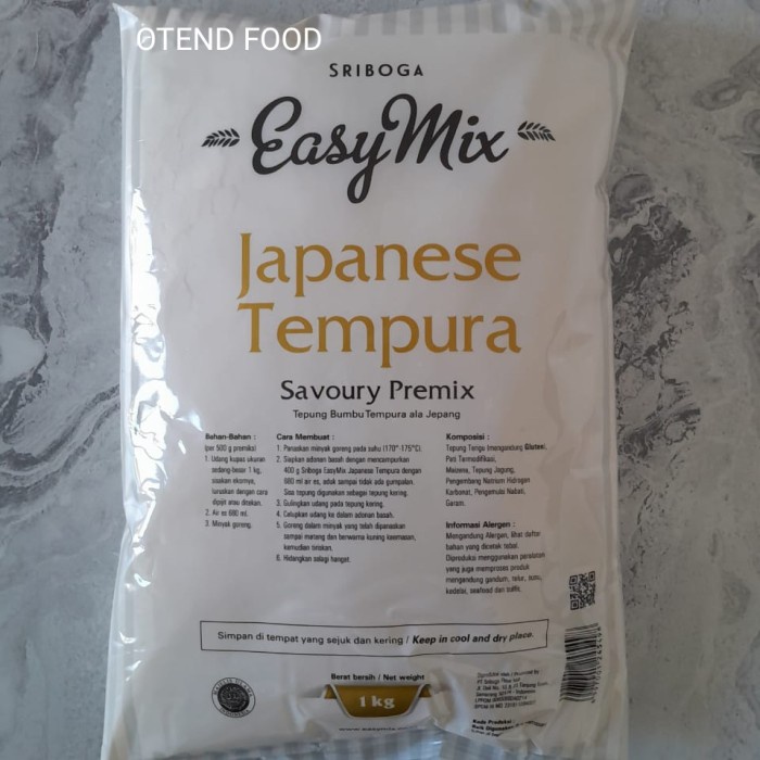 

SALE !!! TEPUNG TEMPURA EASY MIX SRIBOGA 1 KG READYY