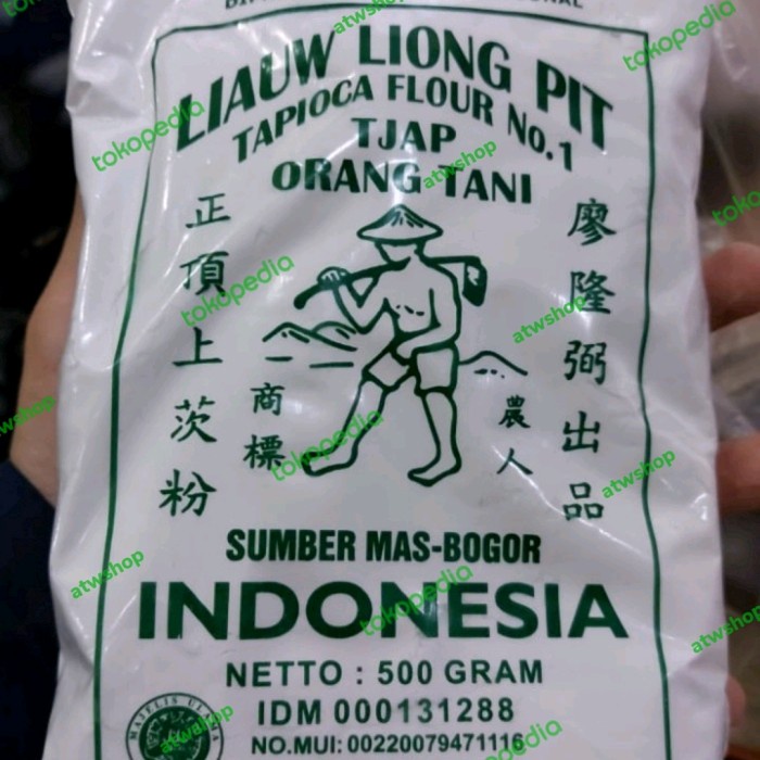 

SALE !!! TEPUNG TAPIOKA TJAP ORANG TANI LIAUW LIONG PIT 1KG READYY