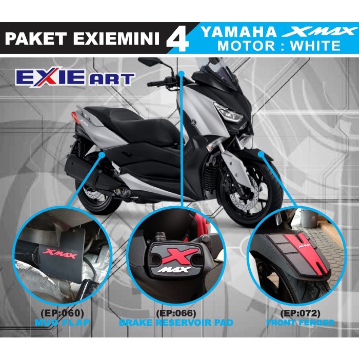 PAKET HEMAT BODY PROTECTOR XMAX - AKSESORIS XMAX - STIKER XMAX 250