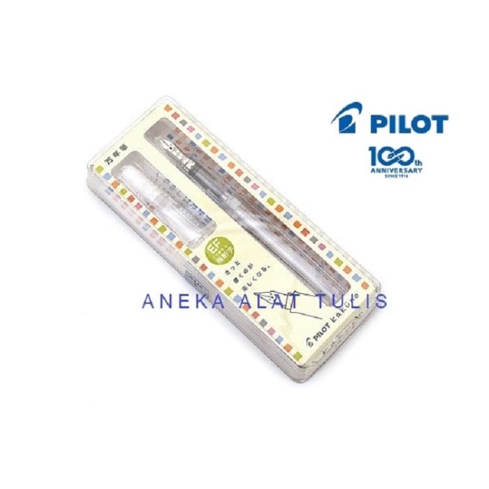 

PILOT KAKUNO " CLEAR " FOUNTAIN PEN / PEN TINTA FKA-1SR-NC TERLARIS/TERMURAH/TERPOPULER