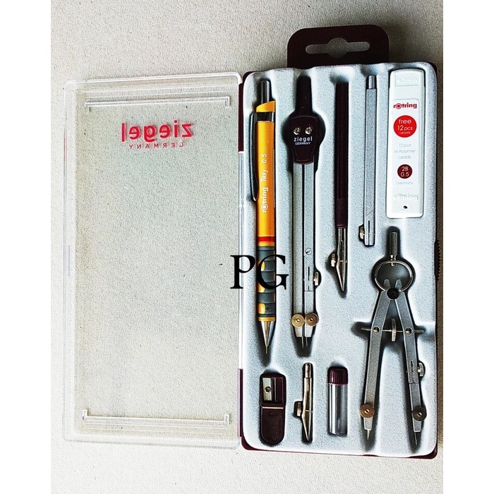 

Rotring Ziegel Compass Set / Jangka Compass Set