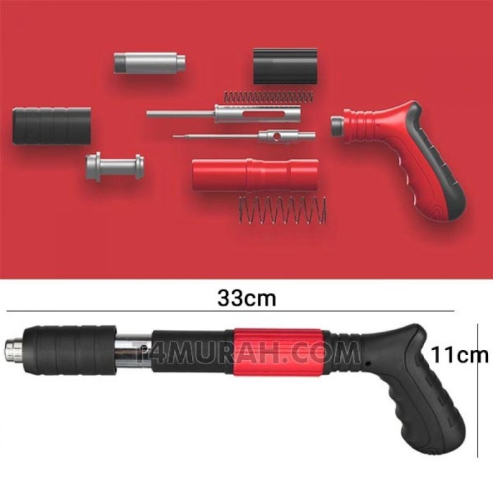 Mini Stamset Nail T500 Paku Beton 7,3Mm Tembak Mini Ramset Boset Baja