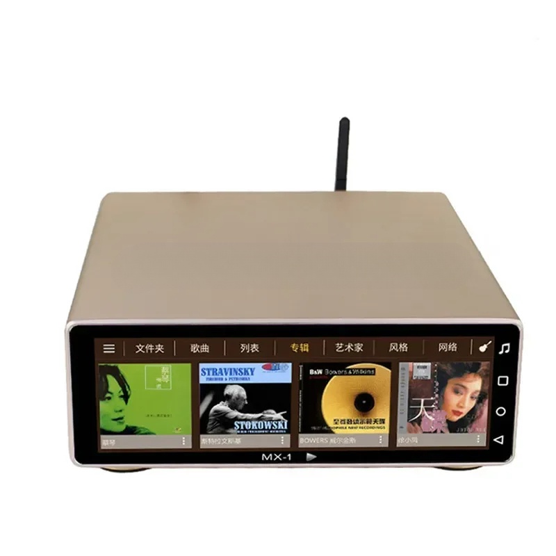 YID Digital Turntable Android JF MX-PRO Audio Desktop Player WiFi 5.0 USB 32Bit/768KHz DSD512 Russia