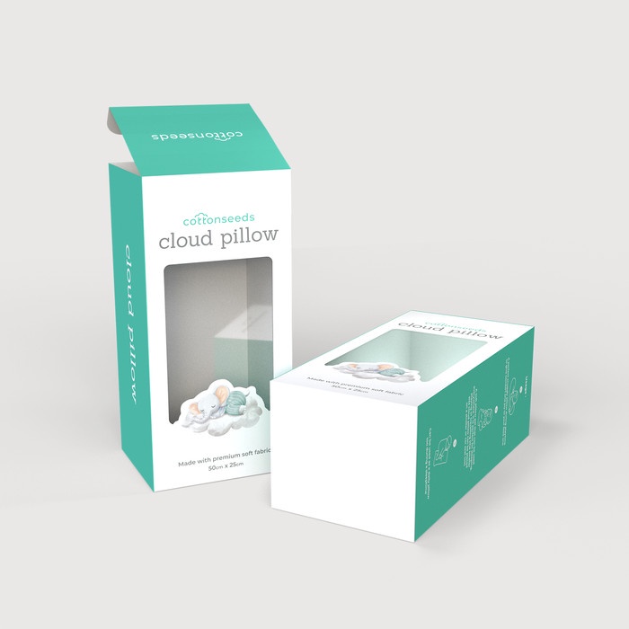 Cottonseeds Cloud Pillow Baby Pillow & Toddler Pillow