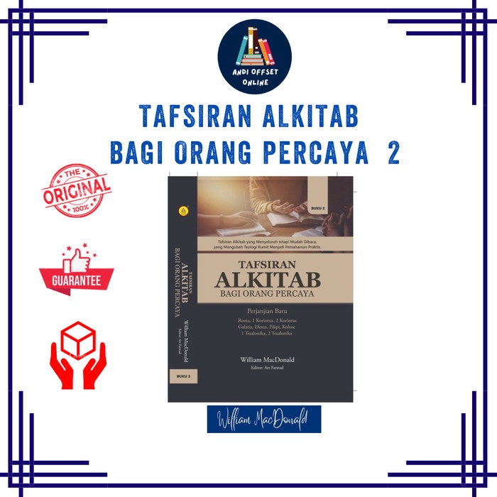 

Tafsiran Alkitab Bagi Orang Percaya 2 (Hardcover)