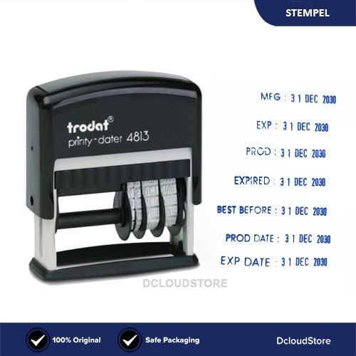 

Stempel Tanggal Produksi Expired Date Kadaluarsa Plastik Kemasan Kertas