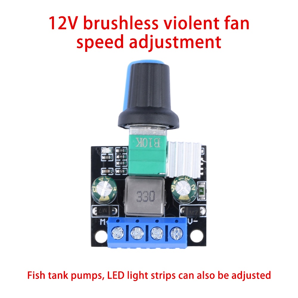 3.5A DC12V/24V PWM Motor Speed Controller Led Dimmer for Brush Motor Governor Brushless Motor Led St