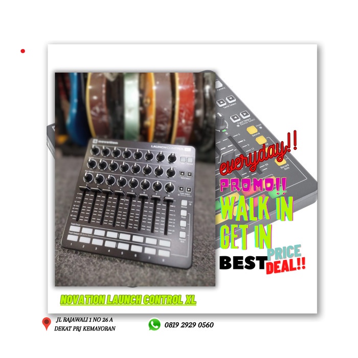 Novation Launch Control XL MKII,BMJ TERLARIS/TERMURAH/TERPOPULER